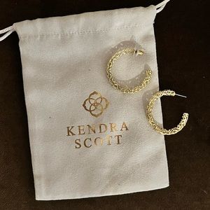 Kendra Scott hoop earrings